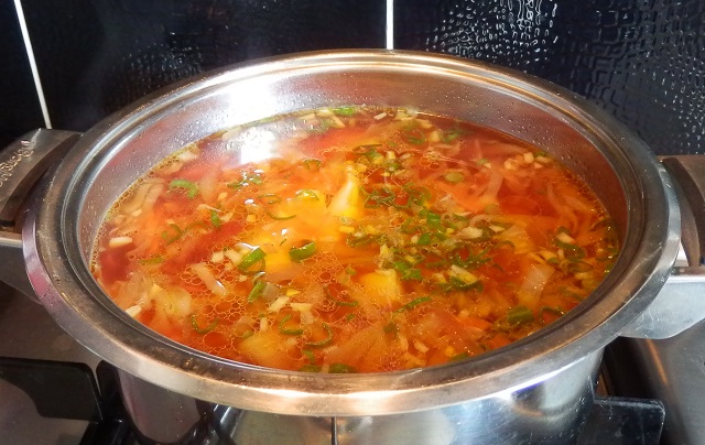 Готовим борщ