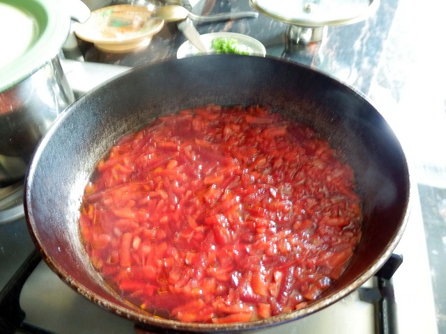 Готовим борщ