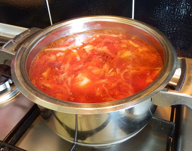 Готовим борщ